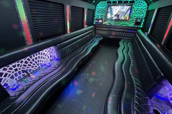 Riverside Limo Bus Interior