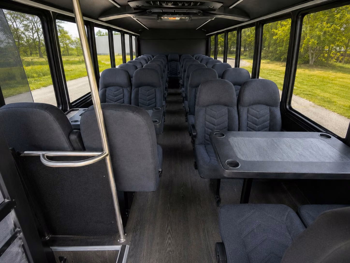 20 passenger minibus inside