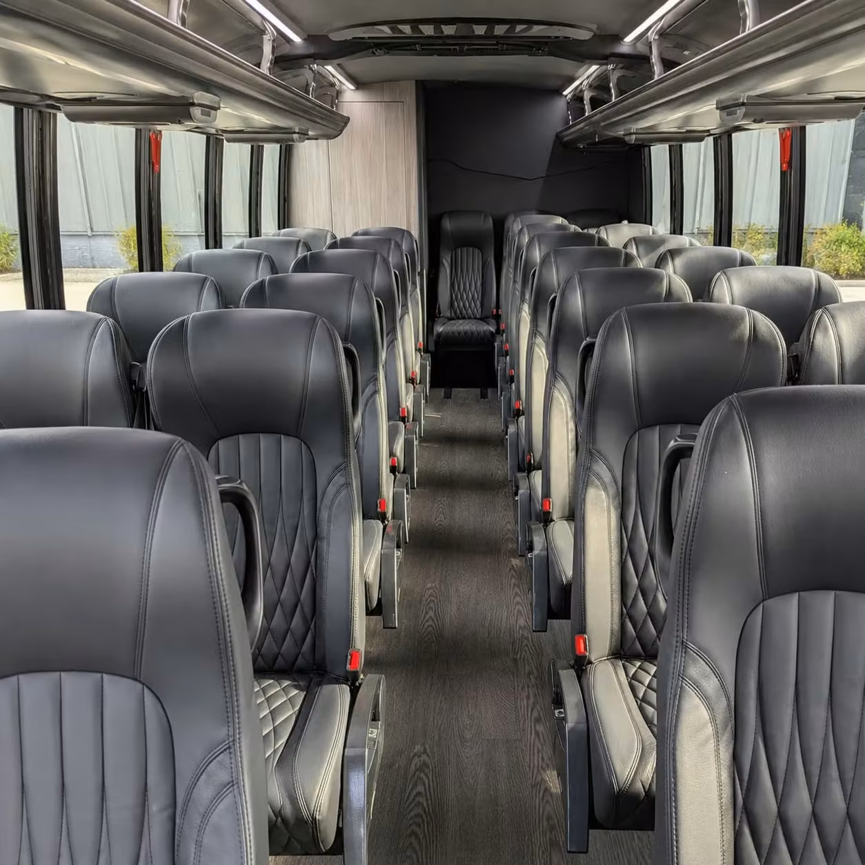 25 passenger minibus interior