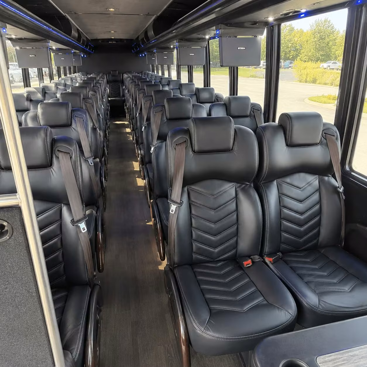 30 passenger minibus interior