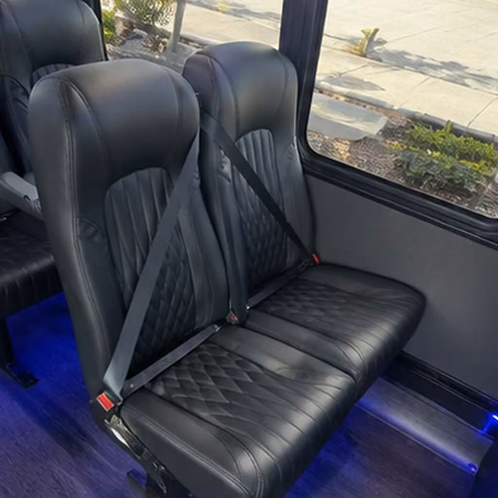 35 passenger minibus interior