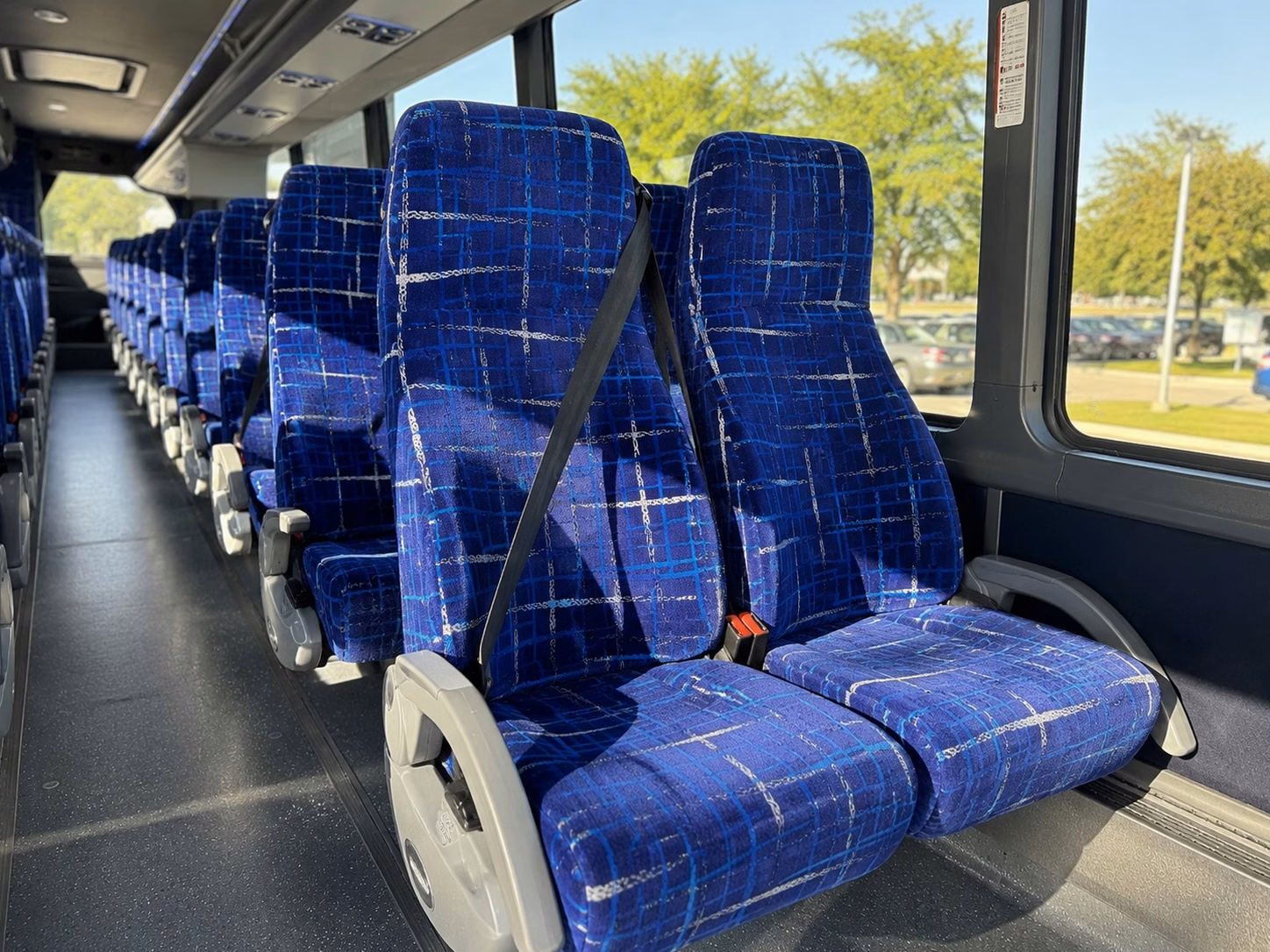 charter buses for riverside outdoor education and nature trips