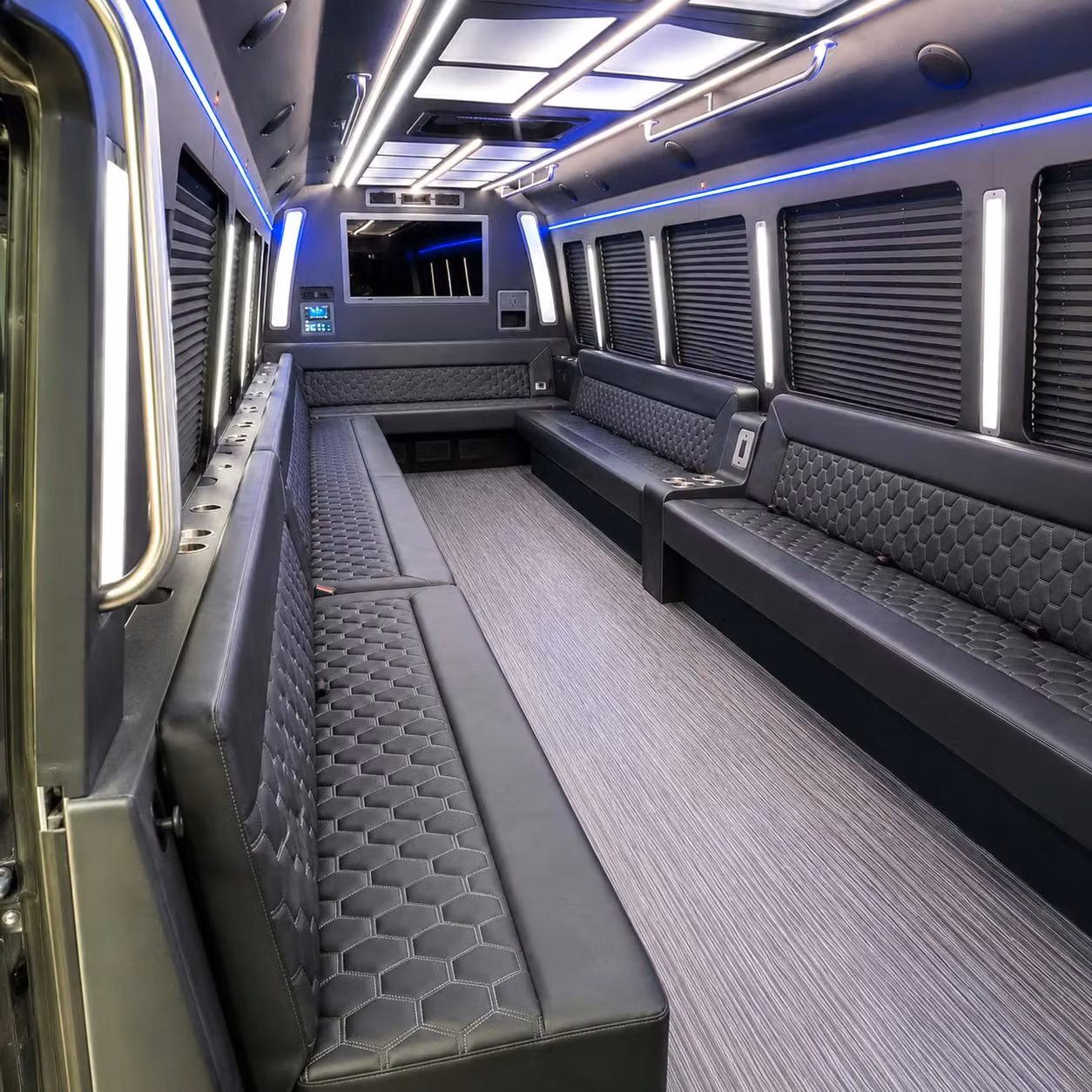 party bus interior