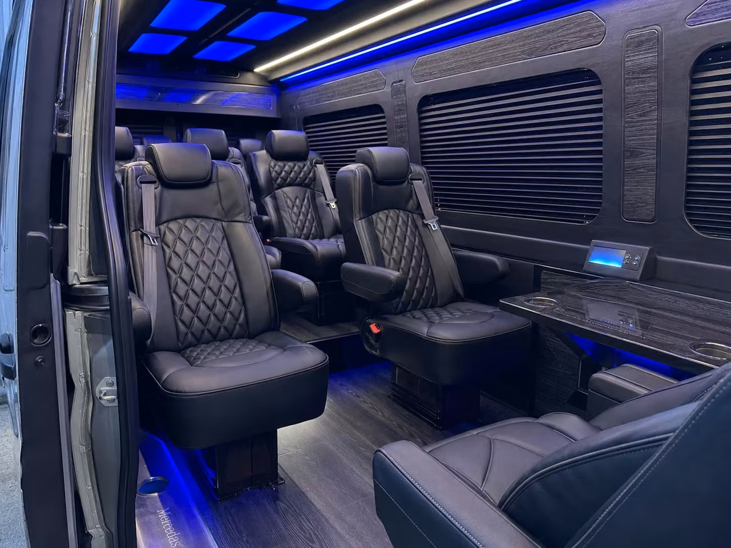 sprinter van transportation for groups and events across riverside